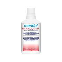Меридол, Ополаскиватель антибактериальный с хлоргексидином 0,2%, 300 мл, Palmolive