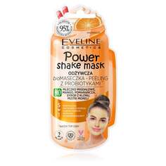 Питательная маска-пилинг с пробиотиками 5в1 Апельсин 10мл Eveline Cosmetics Power Shake