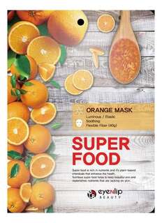 Осветляющая и эластичная тканевая маска 23г Eyenlip Super Food