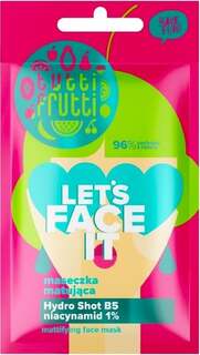 Матирующая маска для лица, 7 г Farmona, Tutti Frutti Let&apos;s Face It