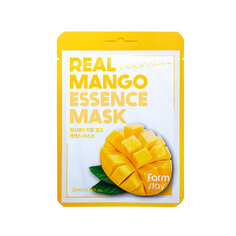 Оживляющая тканевая маска с экстрактом манго 23мл Farmstay Real Mango Essence Mask