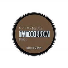 Помада для бровей 003 Medium Brown, 3,5 мл Maybelline, Tattoo Brow