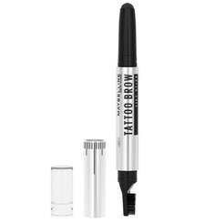 Воск для моделирования бровей, 05 Black Brown, 10 г Maybelline, Tattoo Brow