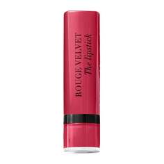 Губная помада 04 Hip Hip Pink, 2,4 г Bourjois, Rouge Velvet The Lipstick