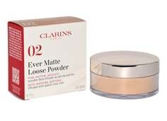 Рассыпчатая пудра для лица, 02 Universal Medium Clarins, Ever Matte Loose Powder