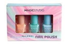 Набор лаков для ногтей, 3 шт. Magic Studio, Sweet Pastel