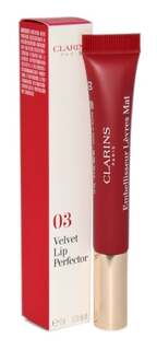 Губная помада 03 Velvet Red Clarins, Velvet Lip Perfector Matt