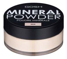 Рассыпчатая минеральная пудра, 004 Натуральный, 8 г Gosh, Mineral Powder Gosh!