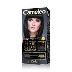 Крем-краска для волос Cameleo, краска для волос 1.0 Черный Delia Cosmetics