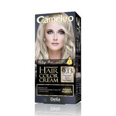 Крем-краска для волос Cameleo, краска для волос 9.13 Шампань Блонд Delia Cosmetics