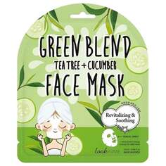 Восстанавливающая тканевая маска 25 мл Look At Me,Green Blend Face Mask