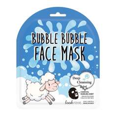 Маска для лица Look At Me Bubble Bubble - Тканевая маска с пузырьками