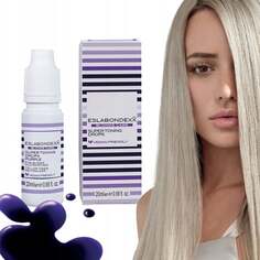 Тонирующий фиолетовый пигмент для светлых волос, 20 мл Eslabondexx, Super Toning Drops Purple