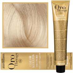 Краска для волос, 100 мл Fanola, Oro Therapy, Color Keratin Oro Puro, 10.0