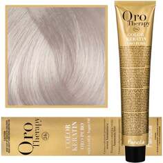 Краска для волос, 100 мл Fanola, Oro Therapy, Color Keratin Oro Puro, 10.1 Extra