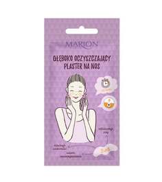 Очищающий пластырь для носа с активированным углем, 1 шт. Marion, Detox