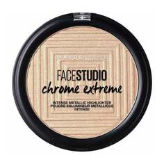 Металлическая осветляющая пудра Face Studio Chrome — 300 Sandstone Shimmer, Inna marka