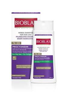 Процианидиновый травяной шампунь против жирного выпадения волос, 360 мл Bioblas