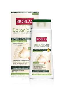 Травяной чесночный шампунь против выпадения волос, 360 мл Bioblas Botanic Oils