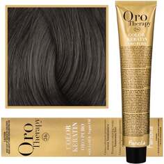 Краска для волос, 100 мл Fanola, Oro Therapy, Color Keratin Oro Puro, 6.1