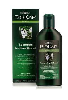 Биокап Bellezza, шампунь для жирных волос, 200 мл, BIOS LINE