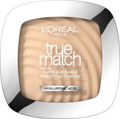Матирующая пудра для лица 1C Cool Undertone, 9 г L&apos;Oréal Paris, True Match Super-Blendable Perfecting Powder, L’Oréal Paris L'Oreal