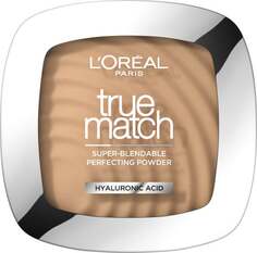 Матирующая пудра для лица 3W Warm Undertone, 9 г L&apos;Oréal Paris, True Match Super-Blendable Perfecting Powder, L’Oréal Paris L'Oreal