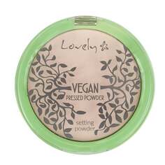 Прозрачная матирующая пудра для лица, 10 г Vegan Pressed Powder, Lovely