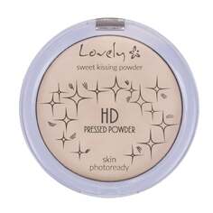 Прозрачная матирующая пудра для лица с маслом жожоба, 10 г HD Pressed Powder, Lovely