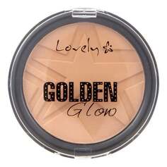 Гипоаллергенная натуральная пудра 3, 15 г Lovely, Golden Glow