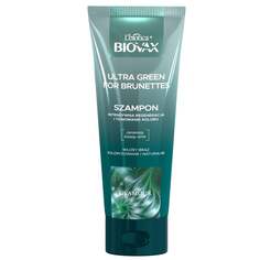 Шампунь для волос для брюнеток, 200 мл Biovax, Glamour Ultra Green For Brunettes