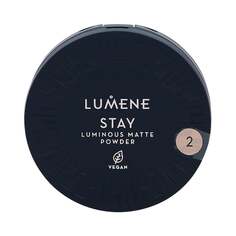 Матовая прессованная пудра, 2 шт., 10 г Lumene, Stay Luminous Covering