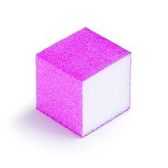 Полировщик для ногтей Cosmetics Zone - маленький алмазный кубик
