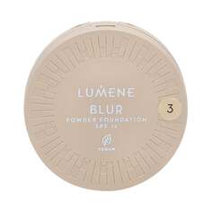 Стойкая прессованная пудра Blur Longwear, SPF 15, 3, 10 г Lumene