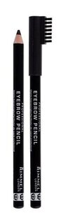 Карандаш для бровей для женщин, 004 Black Brown, 1,4 г Rimmel London, Professional Eyebrow Pencil