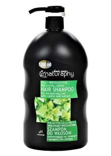 Восстанавливающий и жиросжигающий шампунь для жирных и нормальных волос с экстрактом листьев крапивы 1л, Blux Cosmetics
