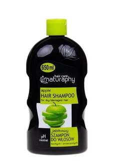 Яблочный шампунь для сухих и поврежденных волос 650 мл., Blux Cosmetics