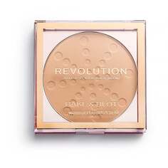 Прессованная пудра бежевого цвета, 5,5 г Makeup Revolution, Bake &amp; Blot