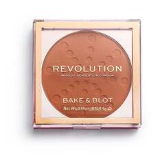 Оранжевая прессованная пудра, 5,5 г Makeup Revolution, Bake &amp; Blot