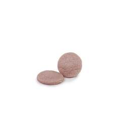 Конжаковый спонж для лица с добавлением французской розовой глины, диаметром 6,3 - 8 см, Bebevisa