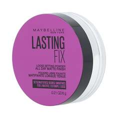 Прозрачная рассыпчатая пудра, 6 г Maybelline, Lasting Fix