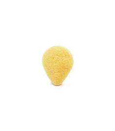 Спонж конжаковый для лица, Капля, лимон, до 8,5 х 7 см, Bebevisa
