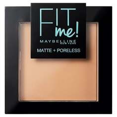 Матирующая компактная пудра 220 Natural Beige, 9 г Maybelline, Fit me