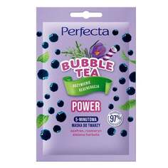 Маска для лица Bubble Tea Power, 5 минут, 10 мл Perfecta