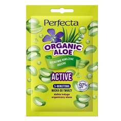 Минутная маска для лица, 10 мл Perfecta, Organic Aloe Active, 5-