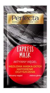 Карбоновая маска-детокс, 10 мл Perfecta, Express Mask
