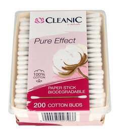 Ватные палочки Pure Effect, 1 упаковка. Cleanic