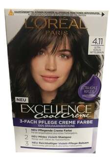 Краска Loreal Excellence Creme средний холодный коричневый, inna