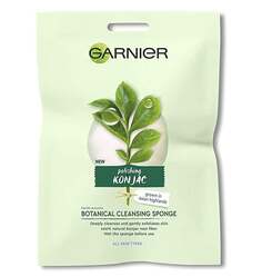 Очищающая губка Polishing Konjac, 1 шт. Garnier, Bio Botanical Cleansing Sponge