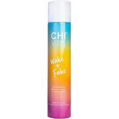Успокаивающий сухой шампунь с алоэ Chi Wake + Fake